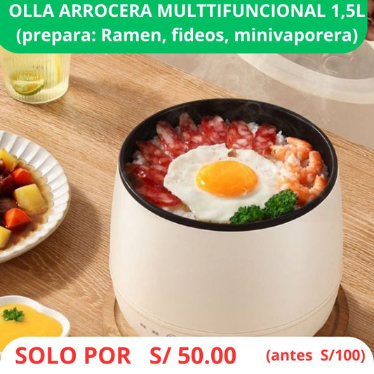 OLLA ARROCERA MULTIFUNCIONAL  1.5 LT